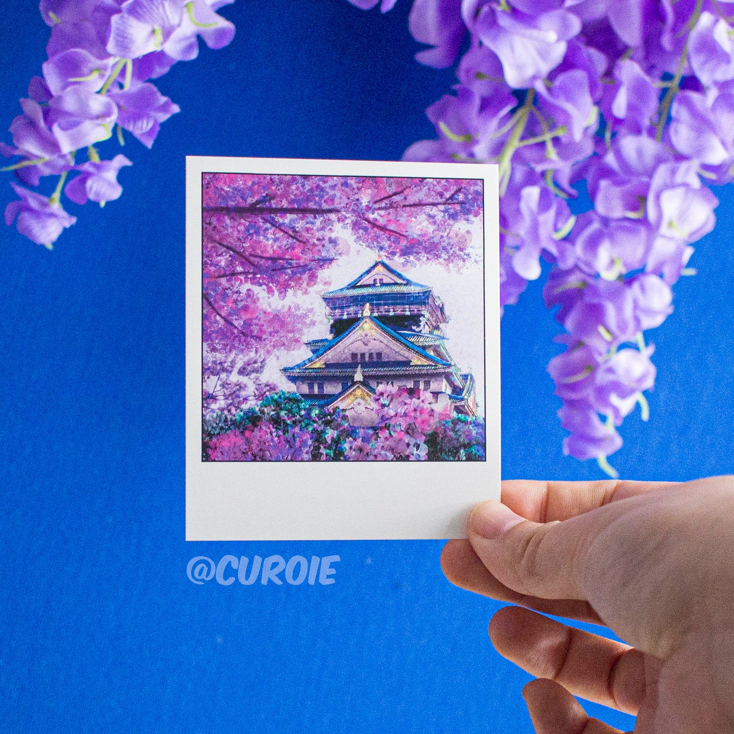 Himeji Castle Polaroid