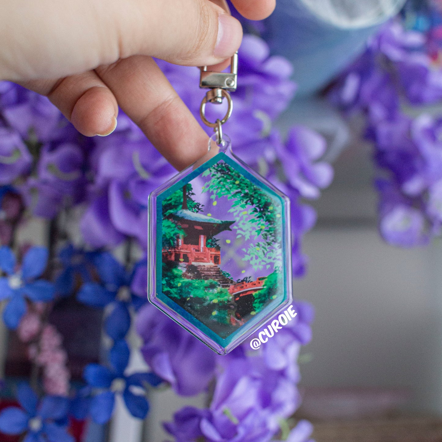 Daigoji Temple Acrylic Keychain