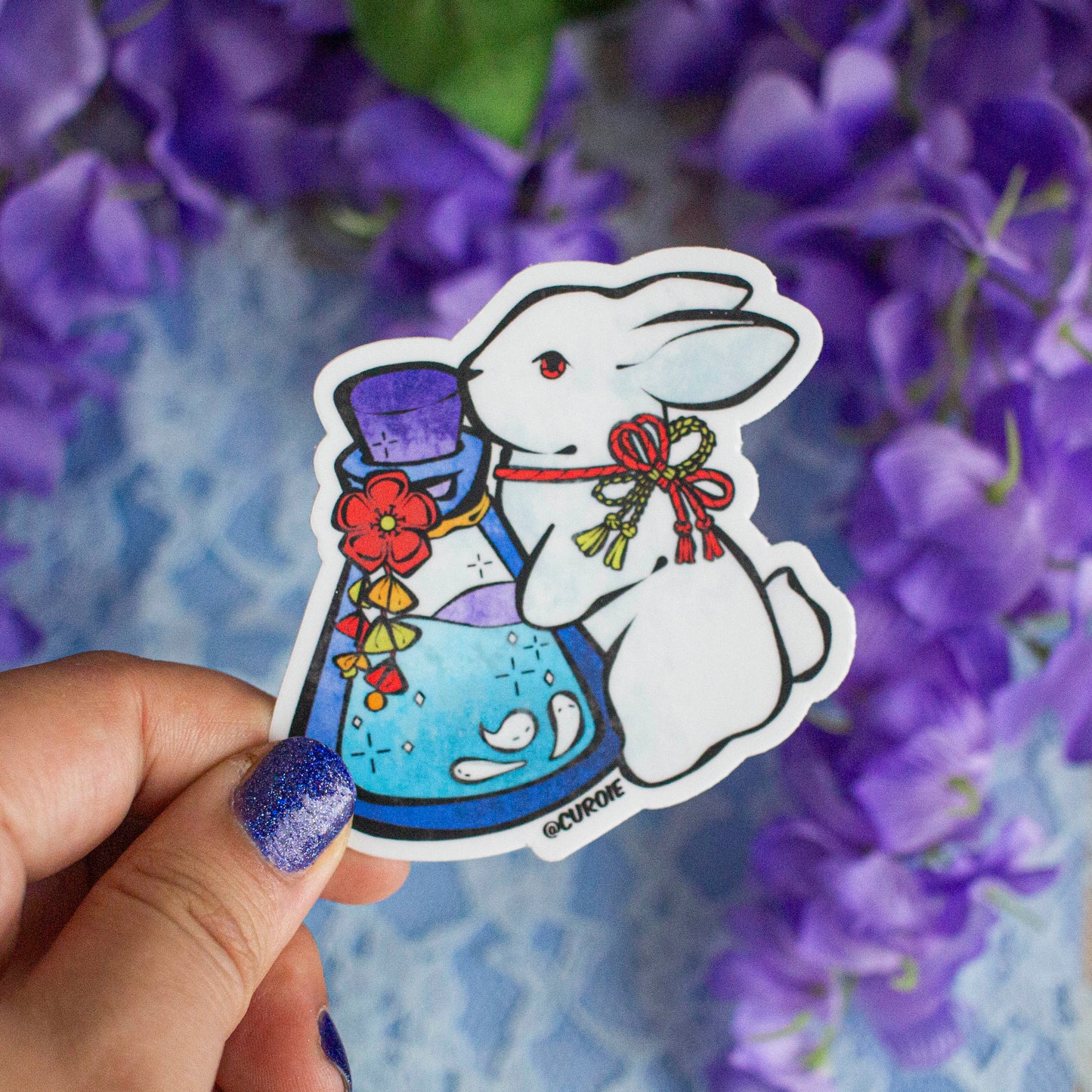 Potion Bunny Vinyl Sticker