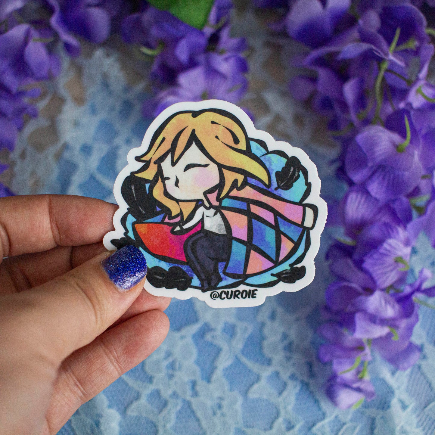 Howl Vinyl Sticker