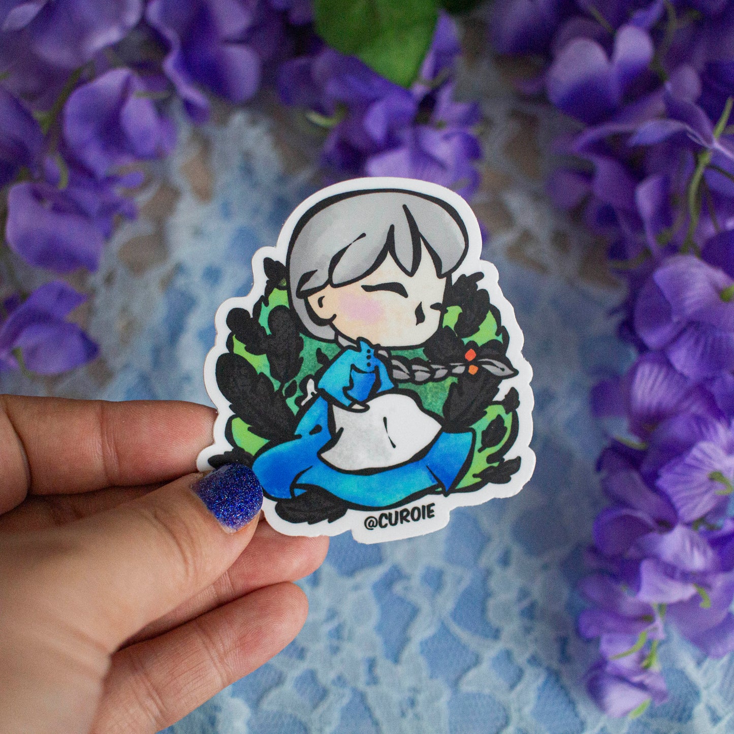 Old Sophie Vinyl Sticker