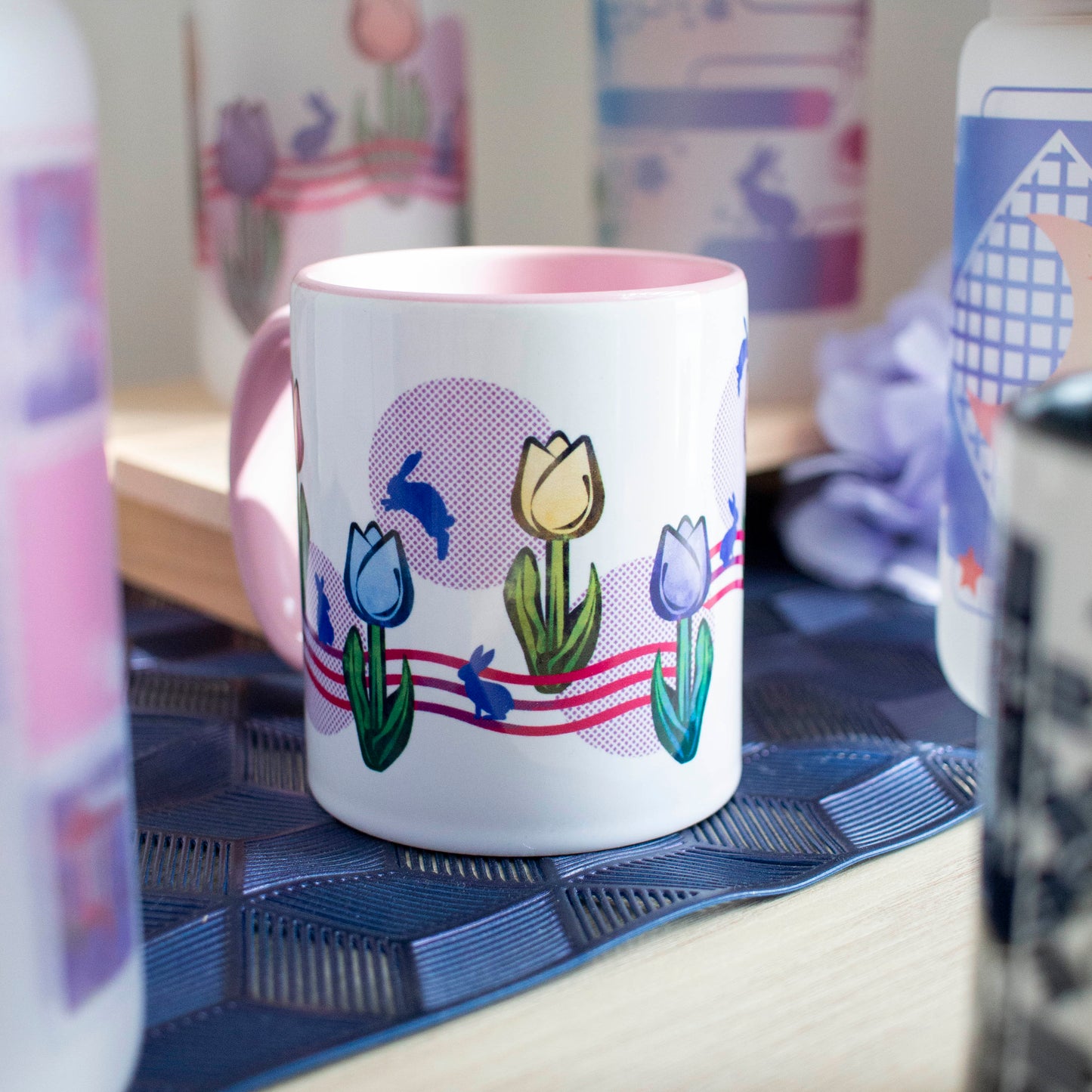 Tulip Bunny Mug