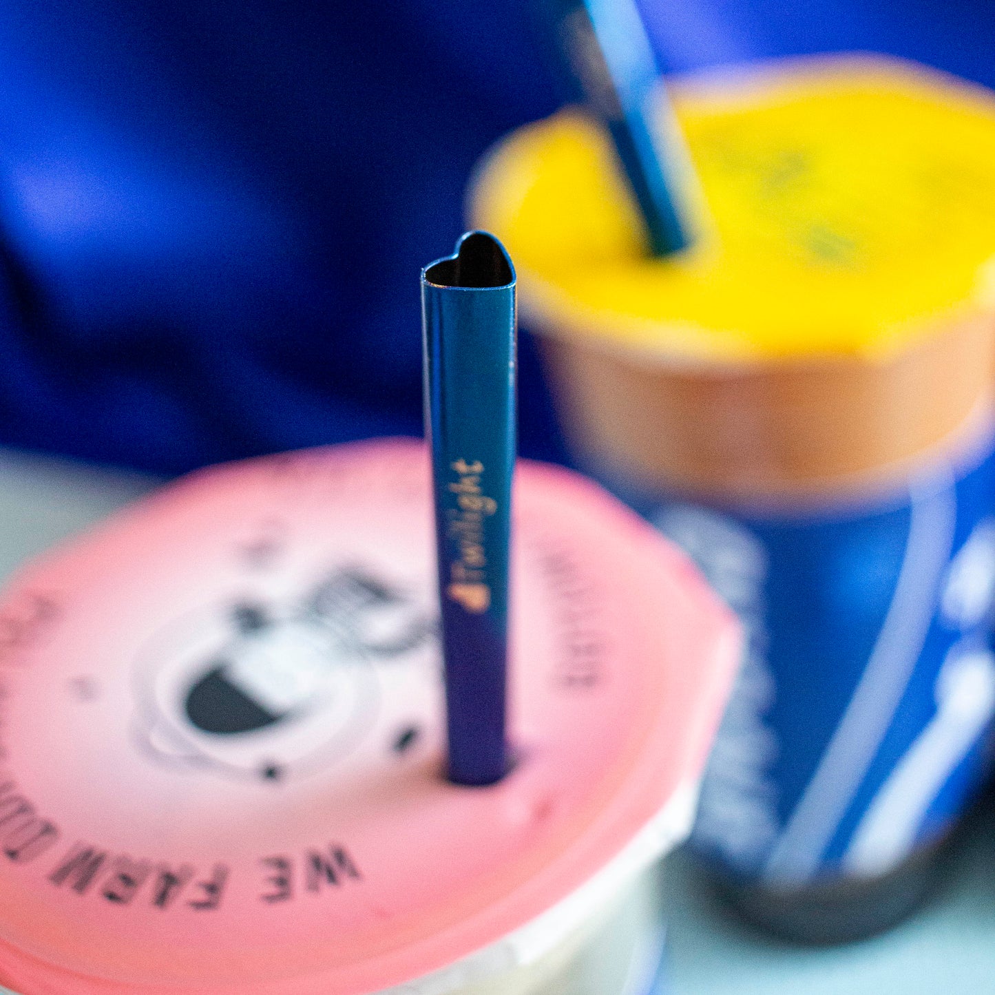 Twilight Stainless Steel Straw Set
