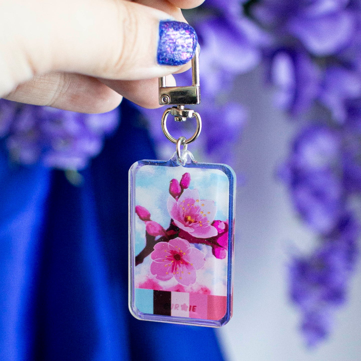 Sakura Close: Fields in Bloom Acrylic Keychain