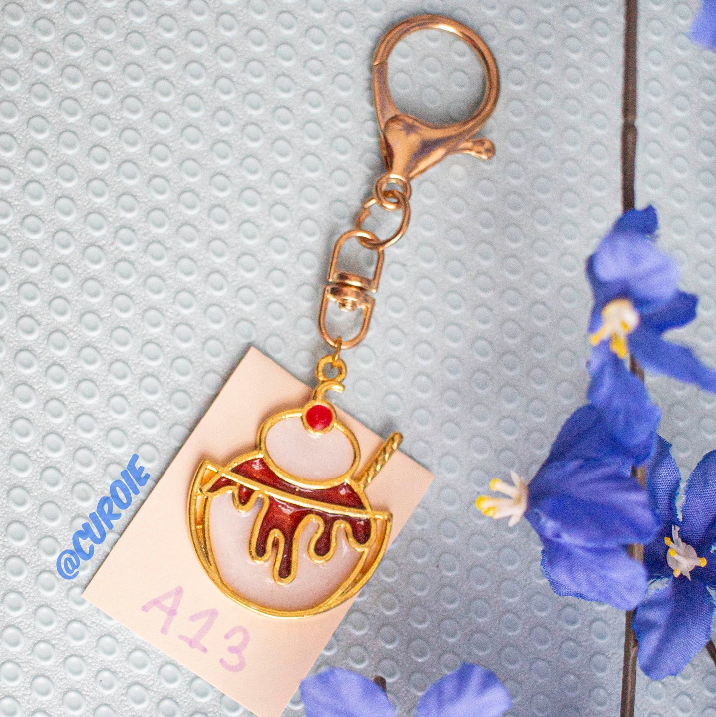 Resin Handmade Keychain: A13