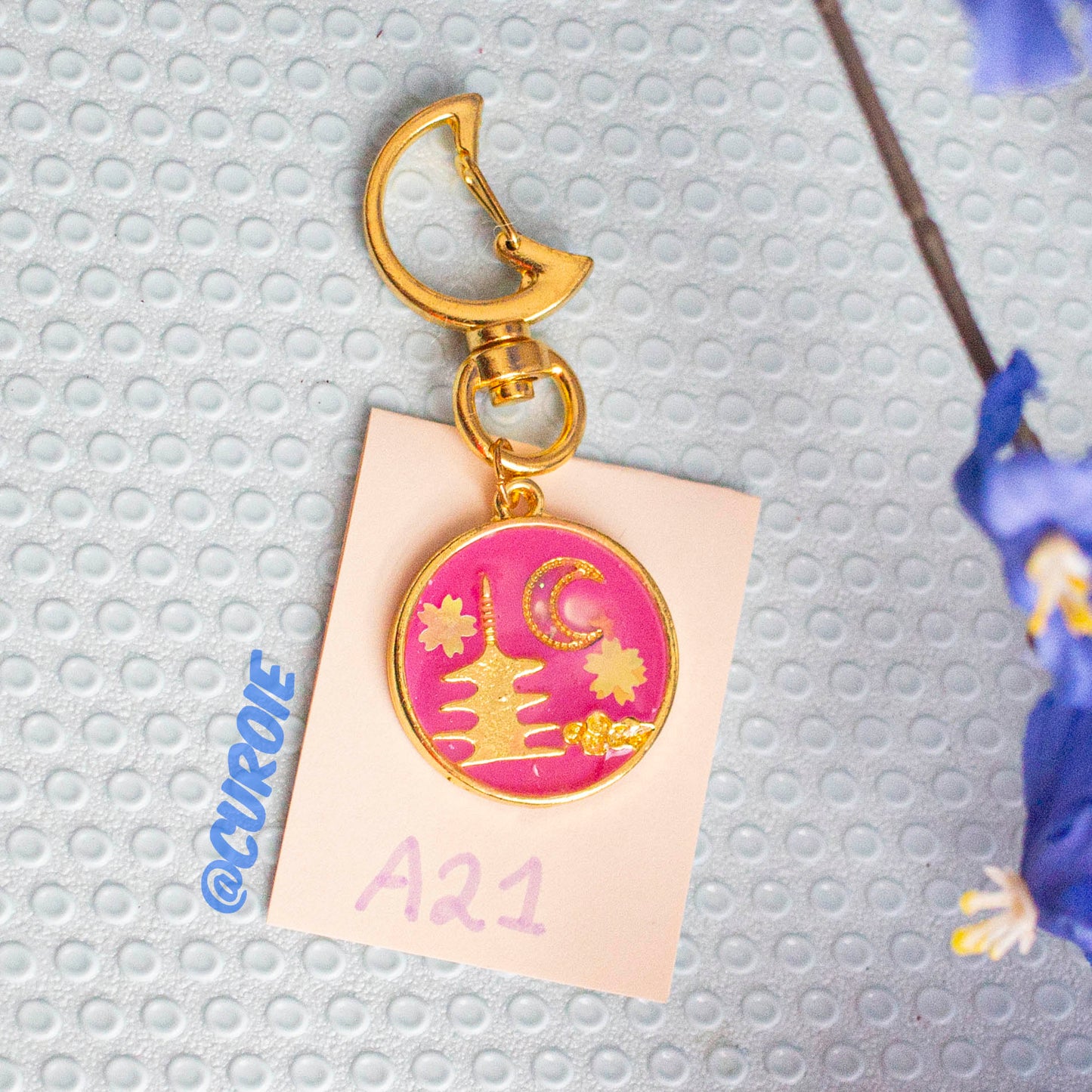 Resin Handmade Keychain: A21