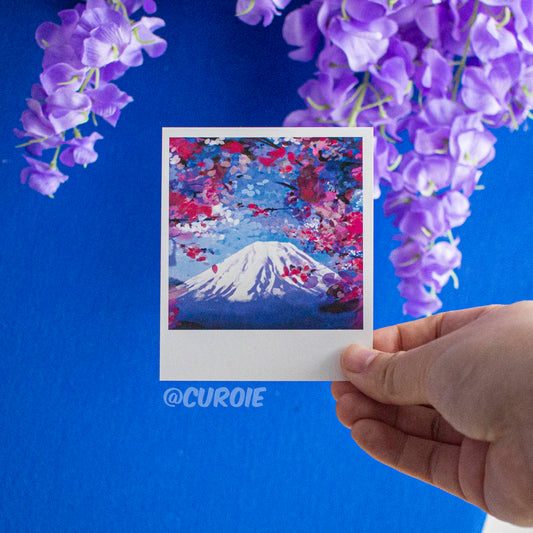 Mt Fuji Polaroid