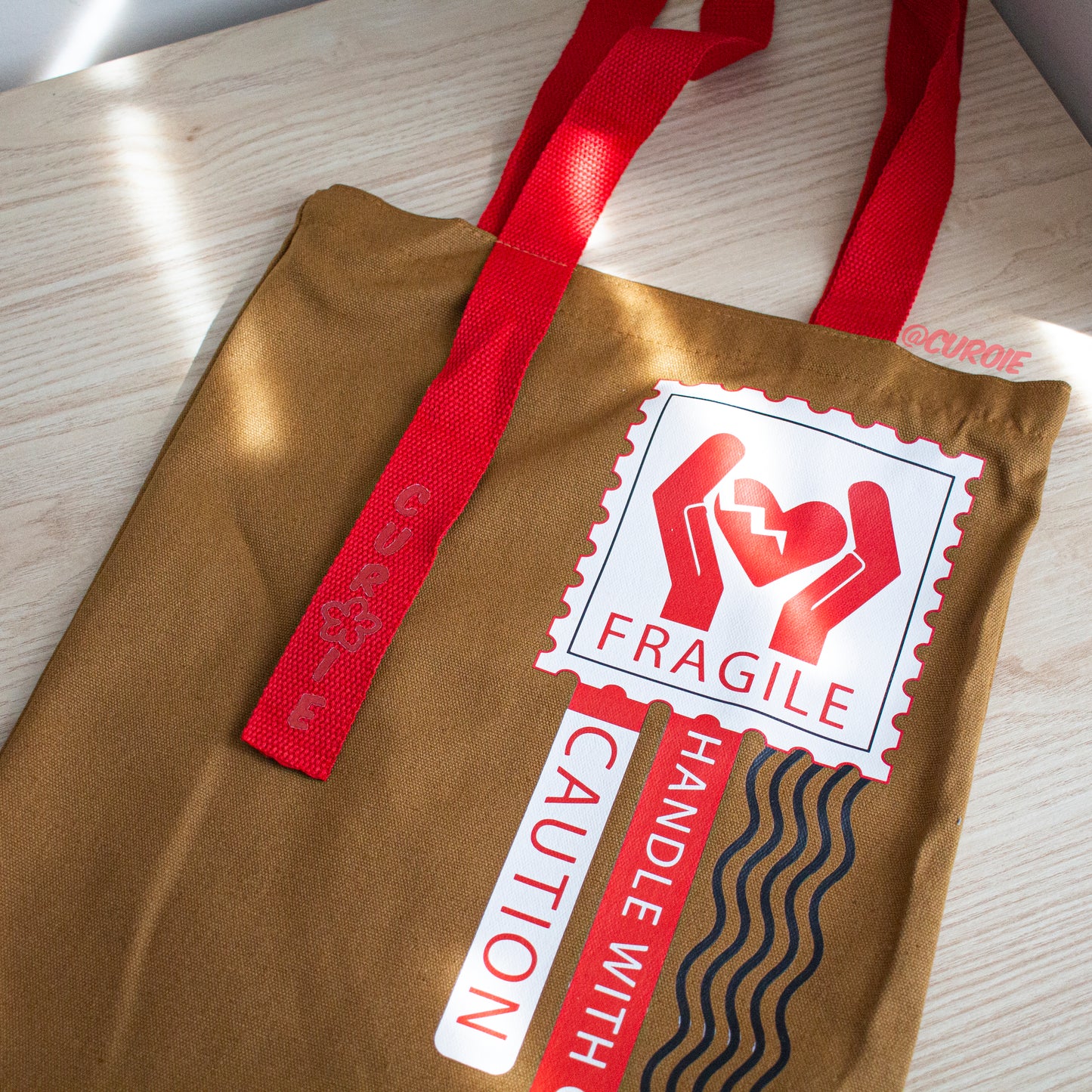 Fragile Tote Bag