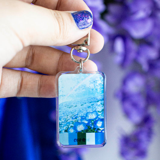 Menzies Far: Fields in Bloom Acrylic Keychain