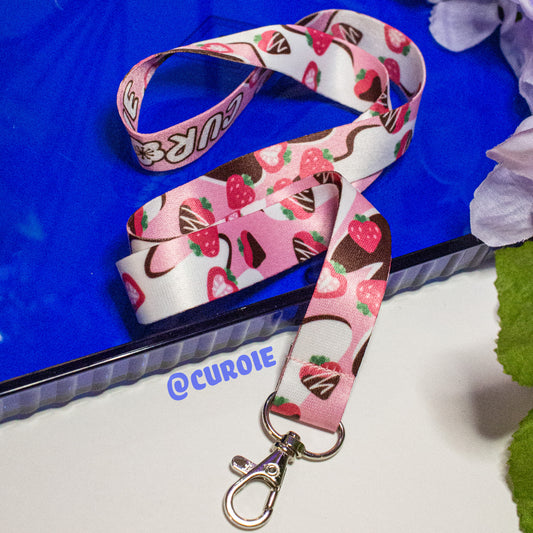 Strawberry Lanyard