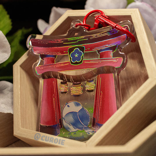 Pour-Cha: Tori Gate (Acrylic Keychain)