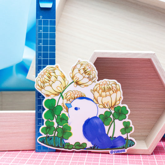 Pour-Cha Clover Vinyl Sticker