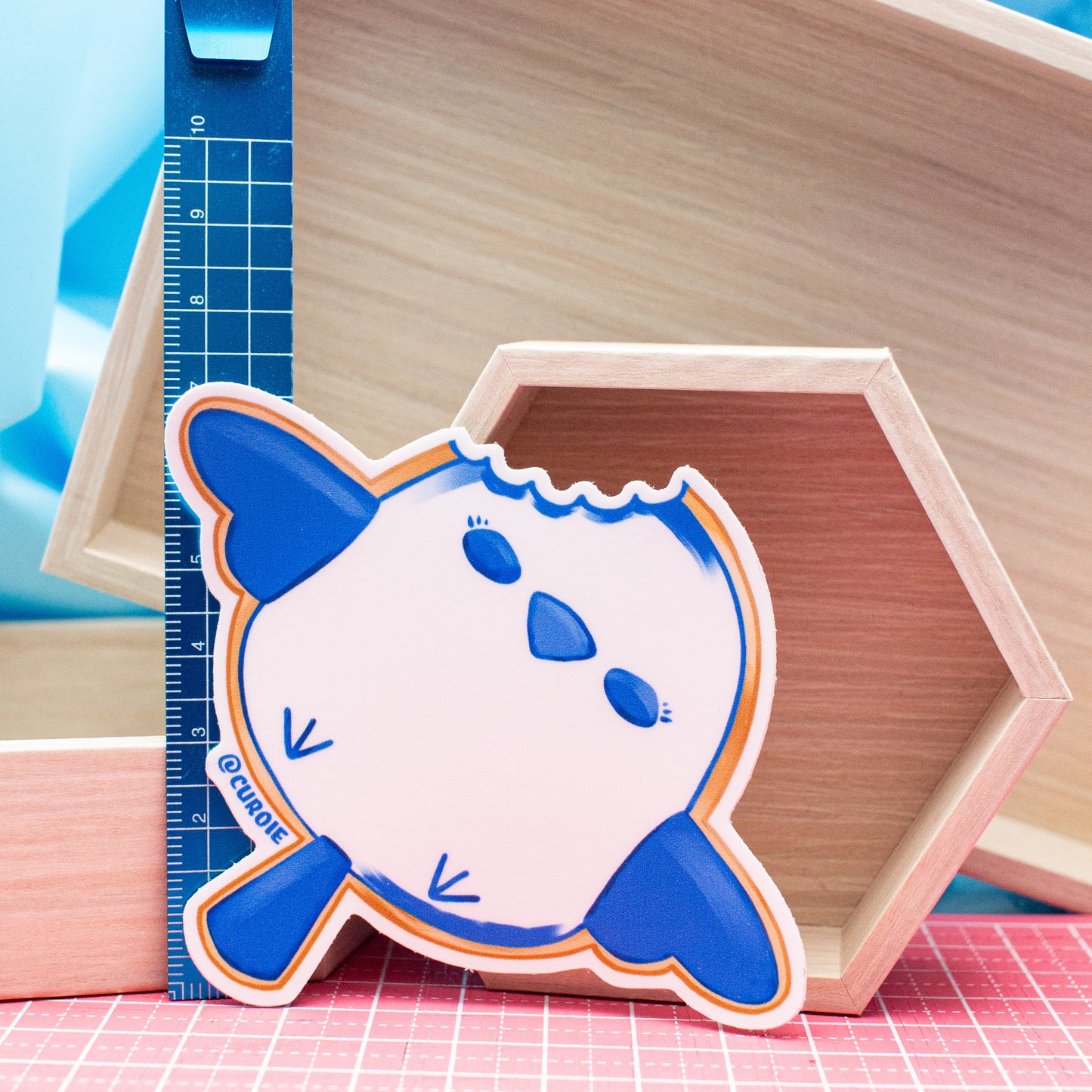 Pour-Cha Sugar Cookie Vinyl Sticker