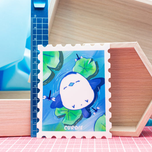 Pour-Cha Pond Vinyl Sticker