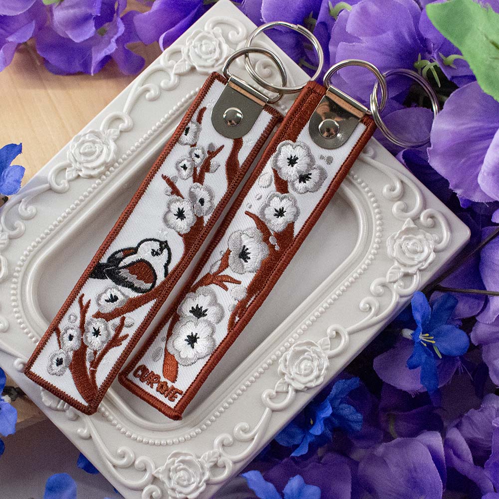 Shima Enaga (Embroidered Keytag)