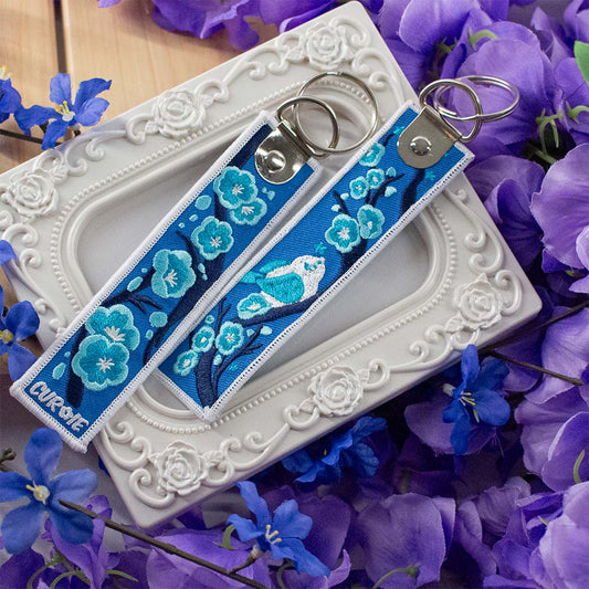 Pour-Cha (Embroidered Keytag)