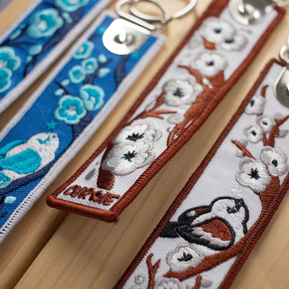 Shima Enaga (Embroidered Keytag)