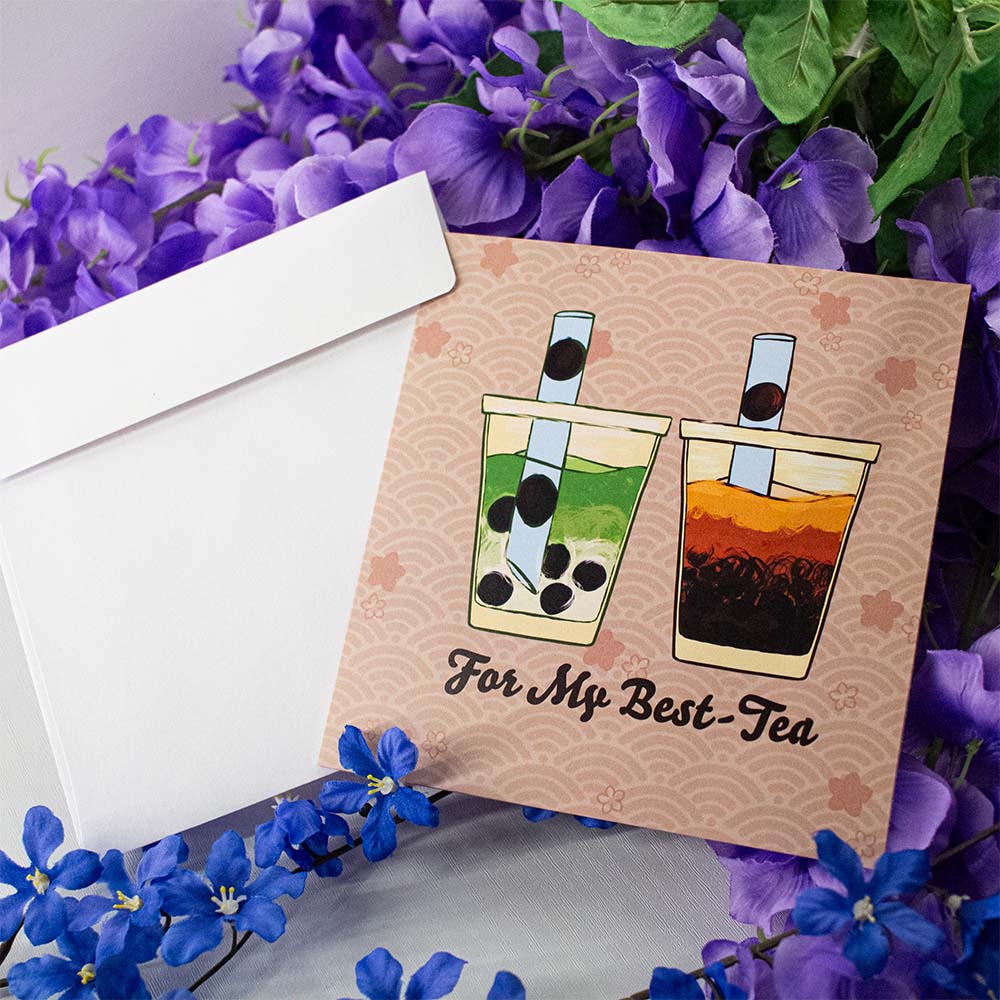For My Best-Tea Card