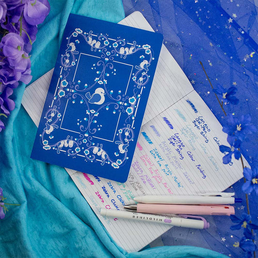 Ornate Pour-Cha (Lined Softcover Journal)
