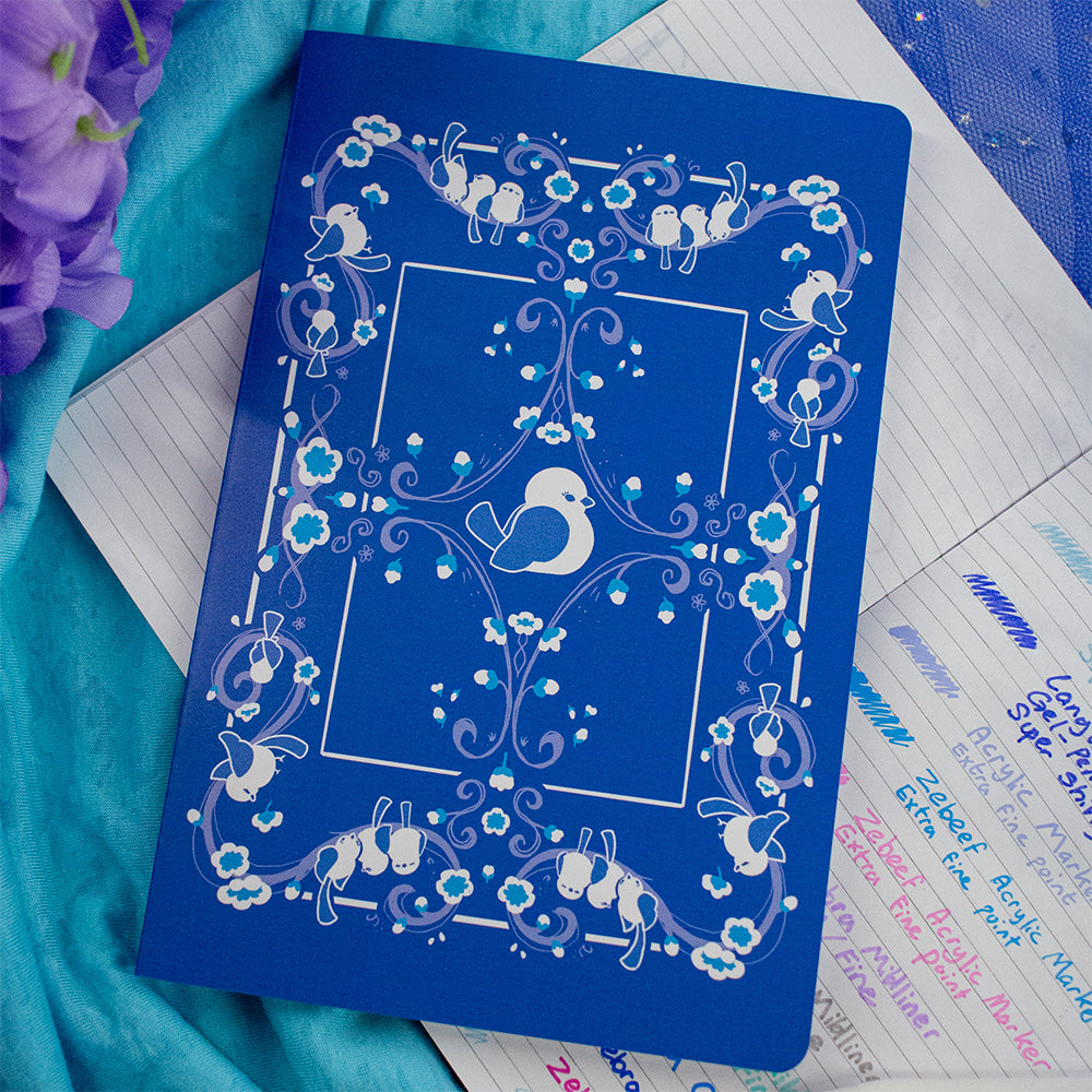 Ornate Pour-Cha (Lined Softcover Journal)
