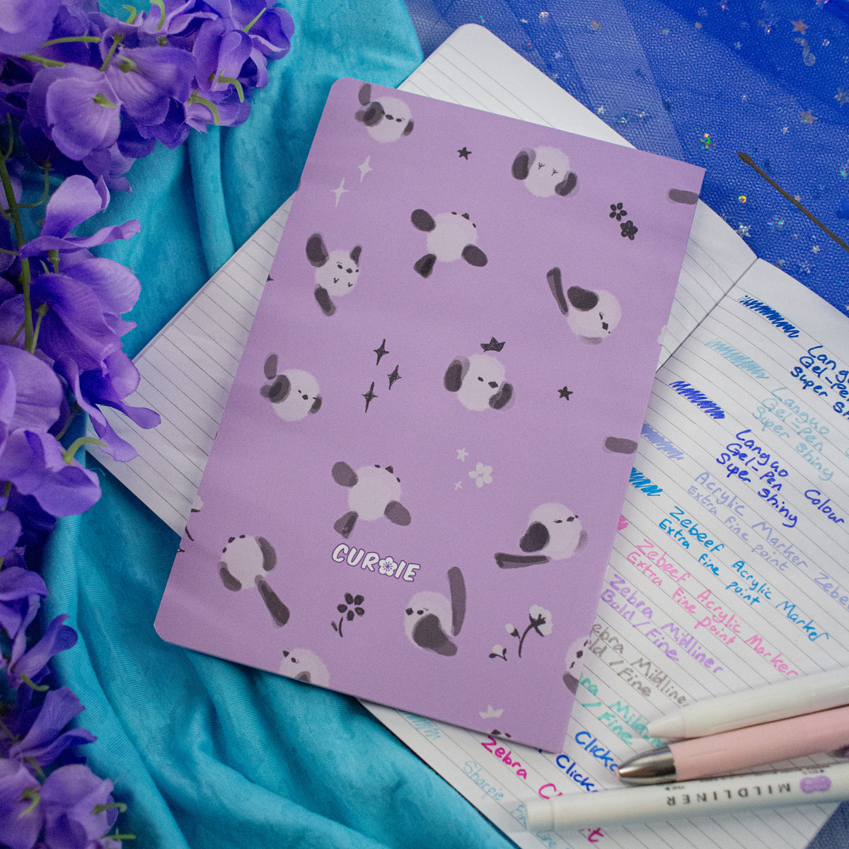 Shima Enaga (Lined Softcover Journal)