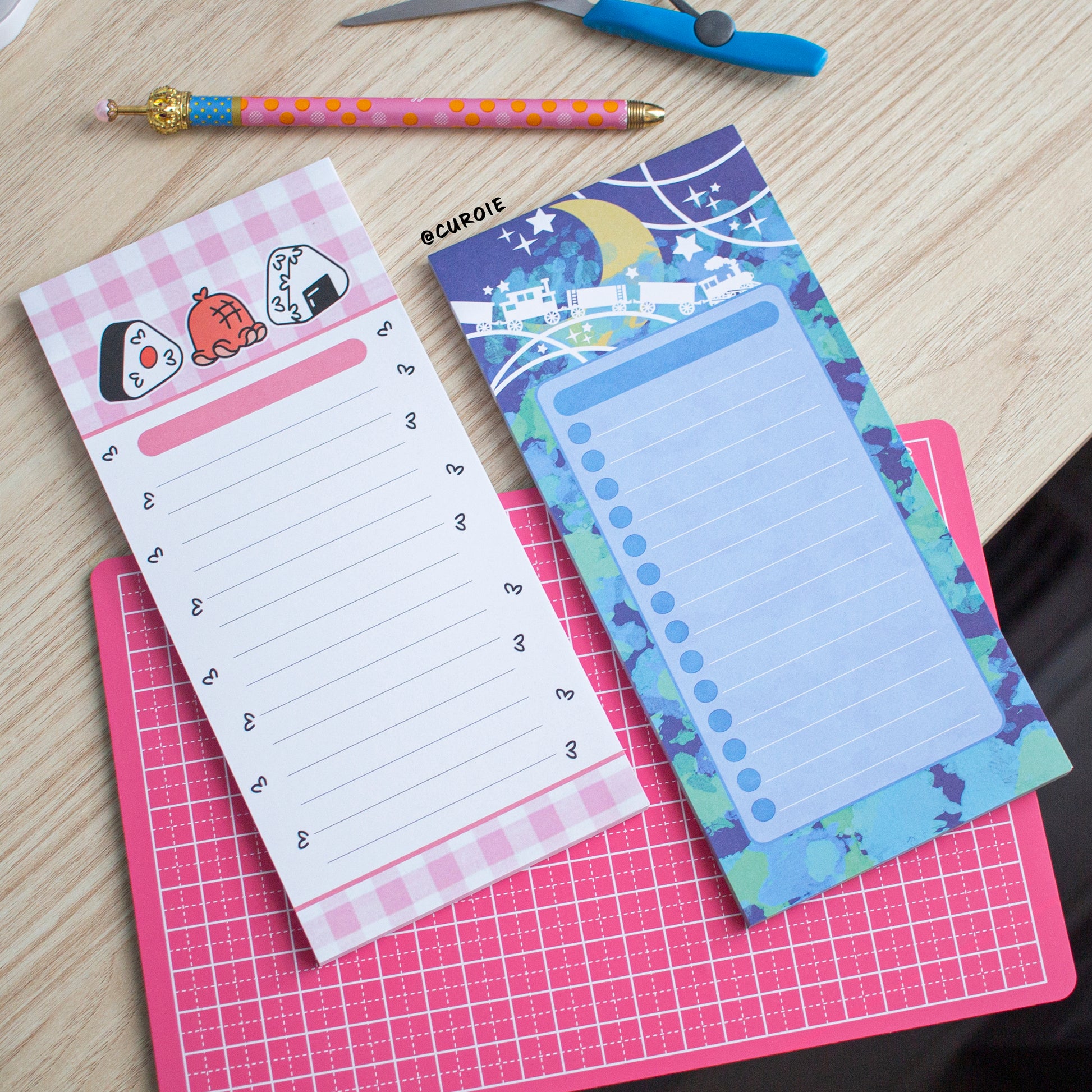 Midnight Train Sticky Note – Curoie